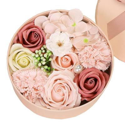 China Customized Gift Environmentally Friendly Rose Soap Flower Gift Box Valentine's Day Mothers Day for sale