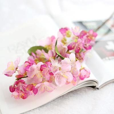 China New Fashional Artificial Fake Sakura Flower Sakura Floral Flower for sale