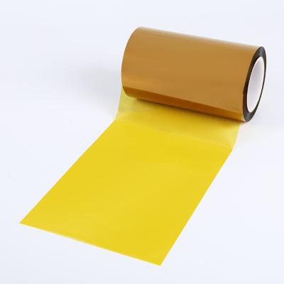 China MOQ1 China Gold Color BOPET Moisture Proof PET Foil Adhesive Polyester Film for sale