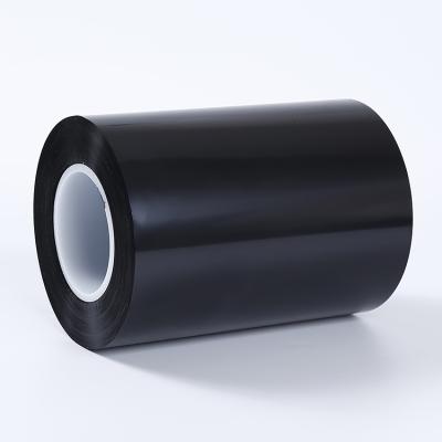 China Moisture-proof professional eco-friendly black color polyester Bopet black film for sale