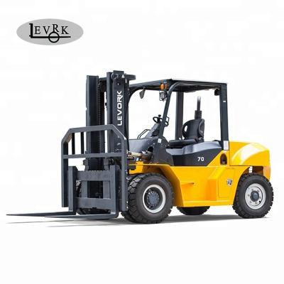 China Material Handling LEVORK Brand 2ton 3 Ton Diesel Forklift 3.5ton 5ton Forklift With Narrow Cab Optional for sale