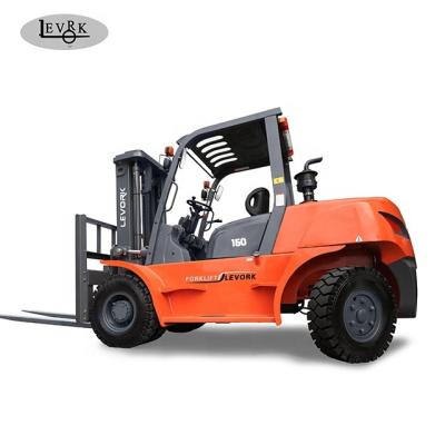 China Material Handling 15 Ton Levork Diesel Forklift CPCD150 Height 5m Lifting Price for sale