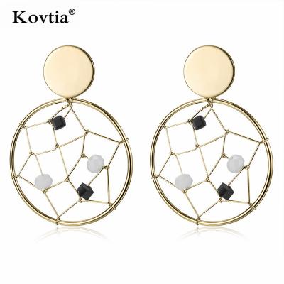 China Stud earring 2019 new products jewelry earrings zinc alloy metal wires statement boho jewelry earrings for sale