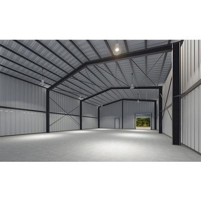 China Hebei commercial metal steel building construction design steel structure warehouse for sale