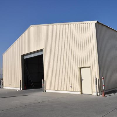 China Prefabricated steel structure warehouse steel frame building steel shed for sale