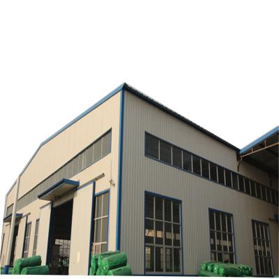 China Cheaper I columns beams constructions steel warehouse large width steel structure warehouse for sale