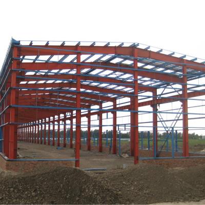 China China free design prefabricated ksa saudi steel structure workshop warehouse building for sale