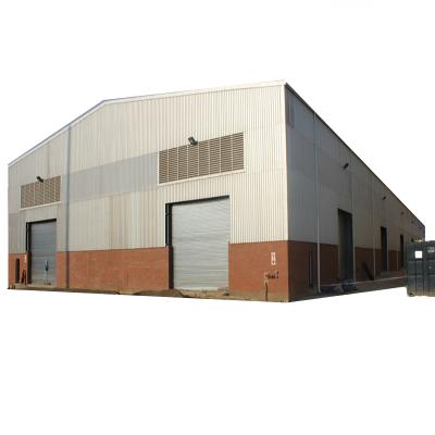 China Prefabricated steel structure workshop/industrial building shed warehouse/steel structure warehouse for sale