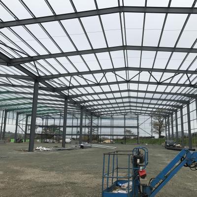 China steel fabrication workshop layout / design steel structure workshop for sale