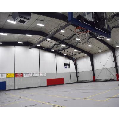 China Steel structure frame indoor design basketball gym /sports hall for sale