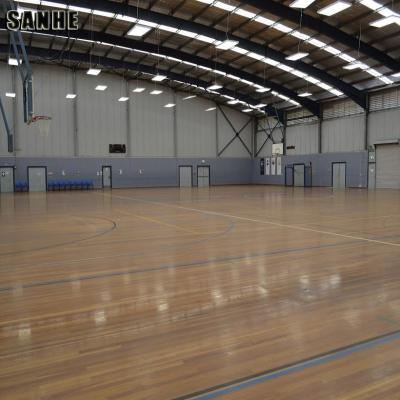 China customized protal frame light structure steel prefabricated steel frame sport hall pre engineered building for sale