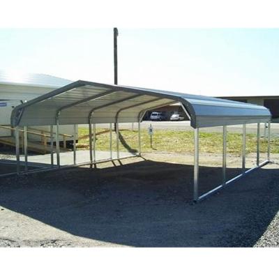 China reasonable price prefabricated metal roof portable carport garage for sale