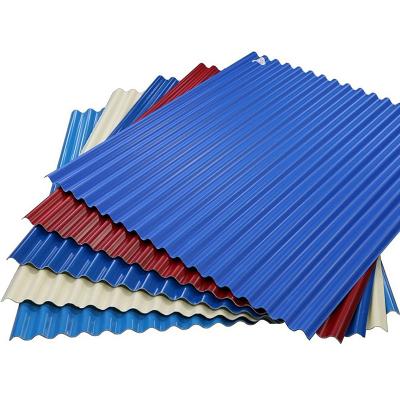 China SANHE Colour Coated Sheets Corrugated Steel Sheet Roofing Panels for sale