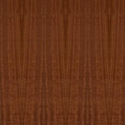 China Cabinet Panels Faced Natural Makore Wood Veneer Fiddleback Grain Slip 2440x1220mm for sale