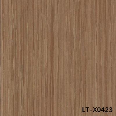 China High-End Engineered Wood Veneer LATI  LT-X0423 Straight Brown 0.15-0.55mm for Indoor Decoration Fancy Panels for sale