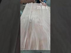 Okoume wood Veneer 0.25mm thickness 2440*1220mm whole piece Gabon Factory