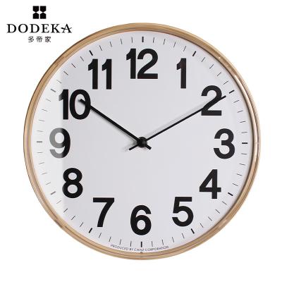 China Traditional Mute Round Decorate Wall Clock Making for sale