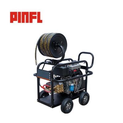 China High Pressure Drain Cleaning PINFL BXQ4020 40Lpm 200bar Sewer Pipe Cleaning Machine Drain Cleaning Equipment for sale