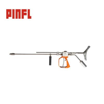 China Hotels PINFL 1500bar Stainless Steel Pressure Spray Gun Ultra High Pressure Gun for sale