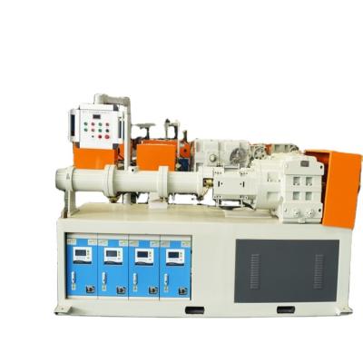 China Rubber Barrel Cold Feed Extruder Extruder Machine Extrusion Machinery Machinery Production Line for sale