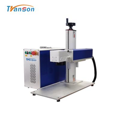 Chine JPT MOPA color laser printer 20w 30w 60w fiber laser marking machine for metal jewelry laser engraving etching machine à vendre