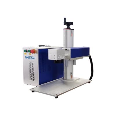 Κίνα Portable mini laser marker 20W 30W 50W fiber laser marking machine qr code laser engraving machine προς πώληση