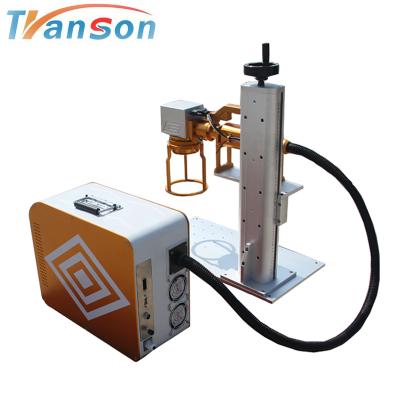 Cina Affordable 20W Fiber laser Marking Machine Handheld Type with MAX Laser Source in vendita