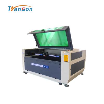 China 6090 1390 1610 Printed Label Laser Cutter Textile Fabric CO2 Laser Cutting Machine With CCD Camera en venta