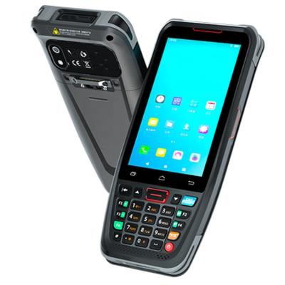 China Smartphone 4 Inch PDA Handheld Rugged Small N40 Android Pda 2d 1d Barcode Scanner for sale