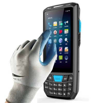 China Handheld Computer 4G GPS Data Terminal Android 9.0 Rugged Mobile PDA 1D 2D Industrial Laser Barcode Scanner for sale