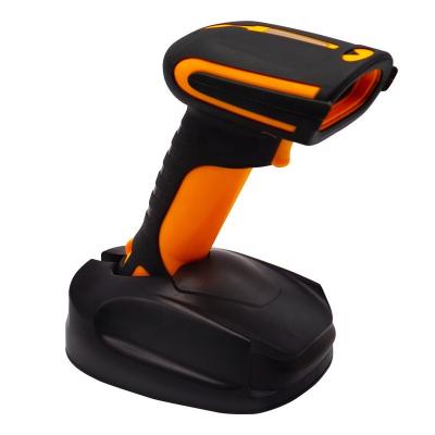 China Warehouse inventory 2D high end IP 68 durable industrial level barcode scanner 2.4G wireless qr code scanner for sale