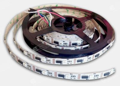 China Dimmable WS2801 RGB Ribbon Light DC12V IP65 Rope Light For Holiday Decoration for sale