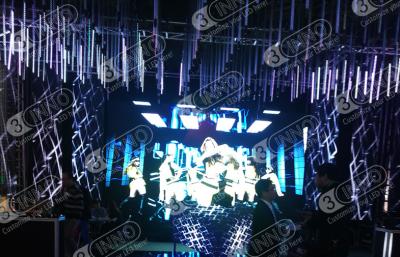 China DC12V 1.5M 24 pixels DMX LED Strip Lights Stage 3D Vertical Tubes for Club Event for sale