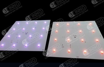 China 16 Pixel 3 / 48 Channel DMX LED Panel Lights 150X150mm With 120° Beam Angle for sale