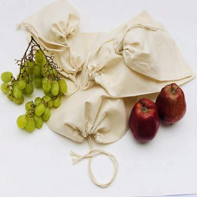 China Sustainable Plant Eco Friendly Natural Organic Cotton Product Reusable Bag for sale