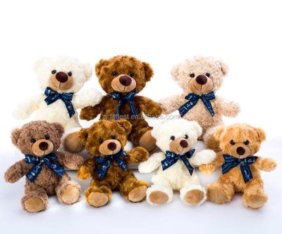 China Wholesale Eco - Friendly Good Quality Different Size Plush Teddy Bear With Bow Tie for sale