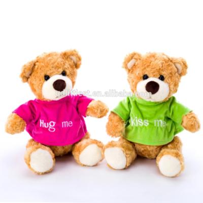 China Eco-Friendly Hot Selling Lovely Custom Teddy Bear Stuffing T-Shirts for sale