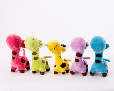 China Cheapest Wholesale Giraffe Kids Gift Set Of 5 Stuffed Plush Toys for sale