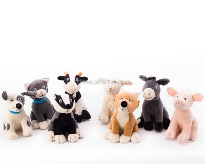 China Wholesale Environmental Custom Design Durable Indestructible Stuffed Animals Plush Dog Toys Eco Friendly for sale