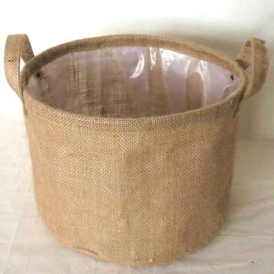 China Cheap Viable Nonwoven Round Nursery Seedling Round Plant Grow Bags Fabric Pots With Handles Planter Container for sale