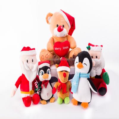 China Popular And Hot Selling Eco - Friendly Christmas Stuffed Plush Toys , Christmas Gift Plush Toys for sale