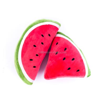 China Eco Friendly Hot Selling Memory Home Decoration Pillows Super Soft Watermelon Plush Cushion for sale