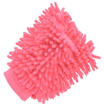 China Microfiber Factory Directly Sell Custom Microfiber Chenille Car Cleaning Glove/Automobile Wash Glove for sale