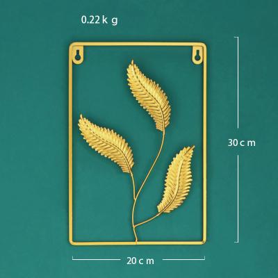 China Hotel Background Simple Minimalist Metal Wall Hanging Creative Decoration for sale