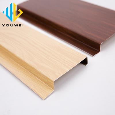 China Artistic Ceilings Decorative Furniture Hot Selling Stone Color Aluminum For Indoor Aluminum Strip Ceiling for sale