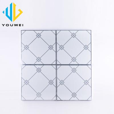 China Artistic Ceilings Aluminum Ceiling Tile Metal Ceiling Panel Clip in Ceiling for Home and Office for sale