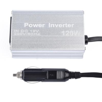 China Factory price 220V direct cheap power inverter 124v dc to ac 120w 120Watt car inverter 105*65*38mm for sale