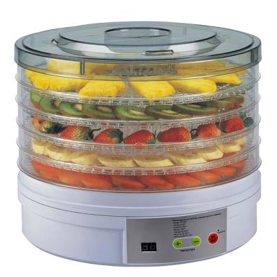 China Restaurant 32cm Screen Digital Raisin Beef Pineapple Food Dehydrator 5 Layer Household Fruit Roll-ups Dryer for Banana Fries for sale