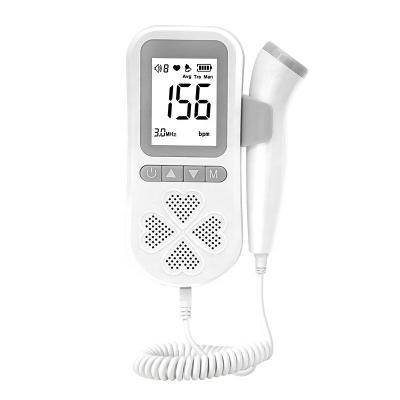 China Ring Rechargeable or Battery Fetal Doppler for Pregnancy Doppler Fetal Earliest Heartbeat for sale