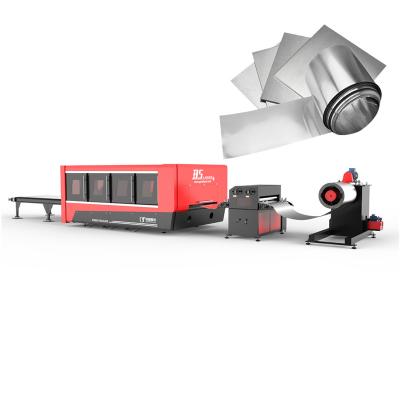 China Laser CUTTING Guangdong Steel Coil Laser Cutting Machine For Rolled Coil Sheet for sale